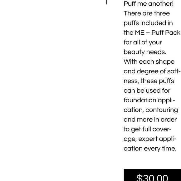 ME MakeOver Essentials Puff Pack - Picture 5 of 5